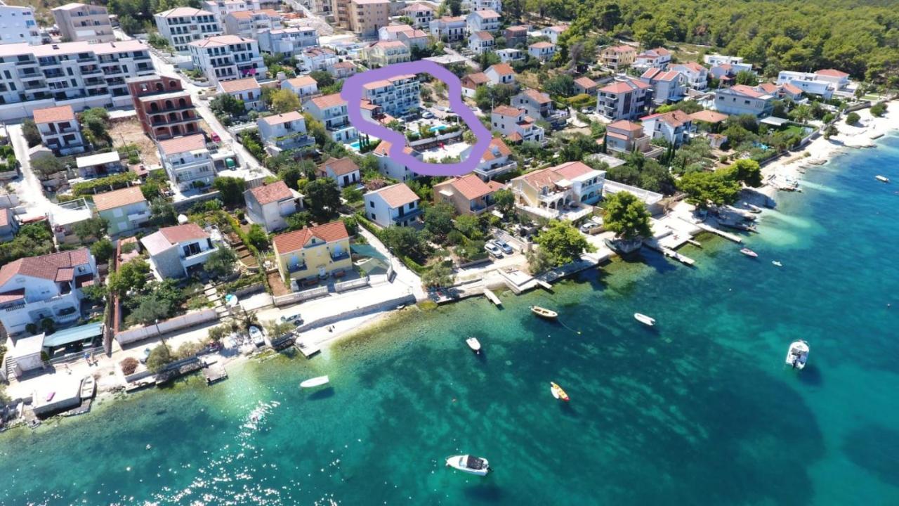 Luxury Apartments Silva With Sea View オクルグ・ゴルニ エクステリア 写真